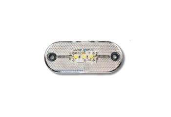 FARO LATERAL 3 LED 85MM BI-VOLT CRISTAL
