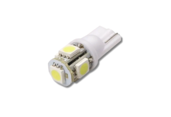 FOCO PINGAO T10 12V 5 LED BLANCO