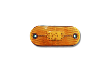 FARO LATERAL 3 LED 85MM BI-VOLT AMARILLO