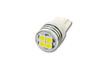FOCO PINGAO T10 12V 4 LED BLANCO