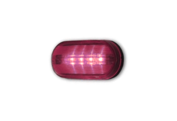 FARO DELIMITADOR LED BI-VOLT ROJO