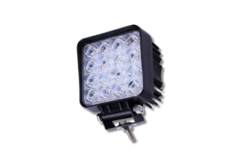 FARO LED 48W BI-VOLT CUADRADO 16 LED 12,8X 10,8 CM