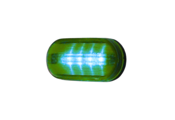 FARO DELIMITADOR LED BI-VOLT VERDE