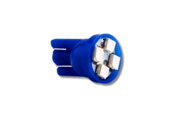 FOCO PINGAO T10 12V 4 LED AZUL